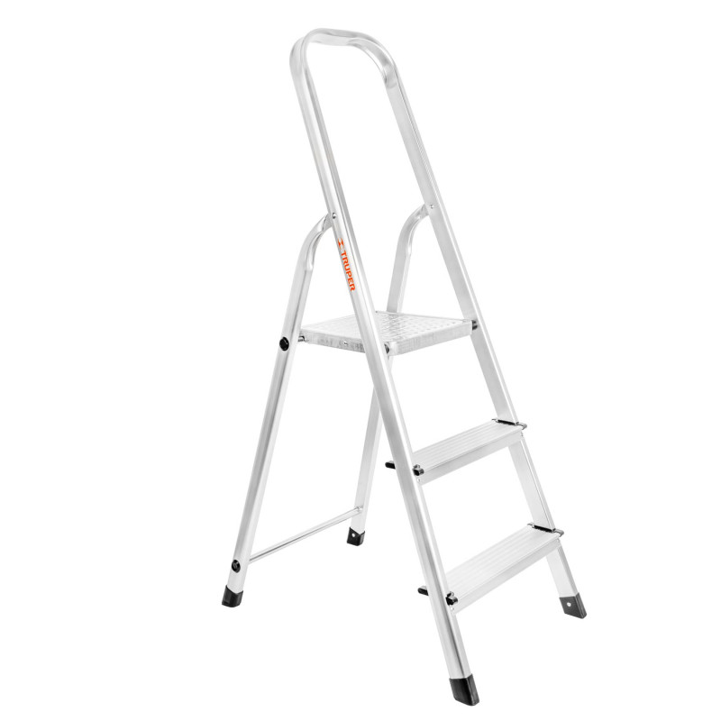 ESTU-3A Escalera tubular, plegable, 3 peldaños, aluminio TRUPER | DIHERESA ESTU-3A Escalera tubular, plegable, 3 peldaños, aluminio TRUPER | DIHERESA