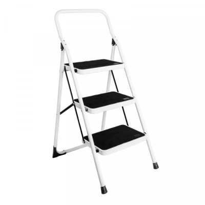 ESTU-3P Escalera tubular, plegable, 3 peldaños, Pretul TRUPER | DIHERESA