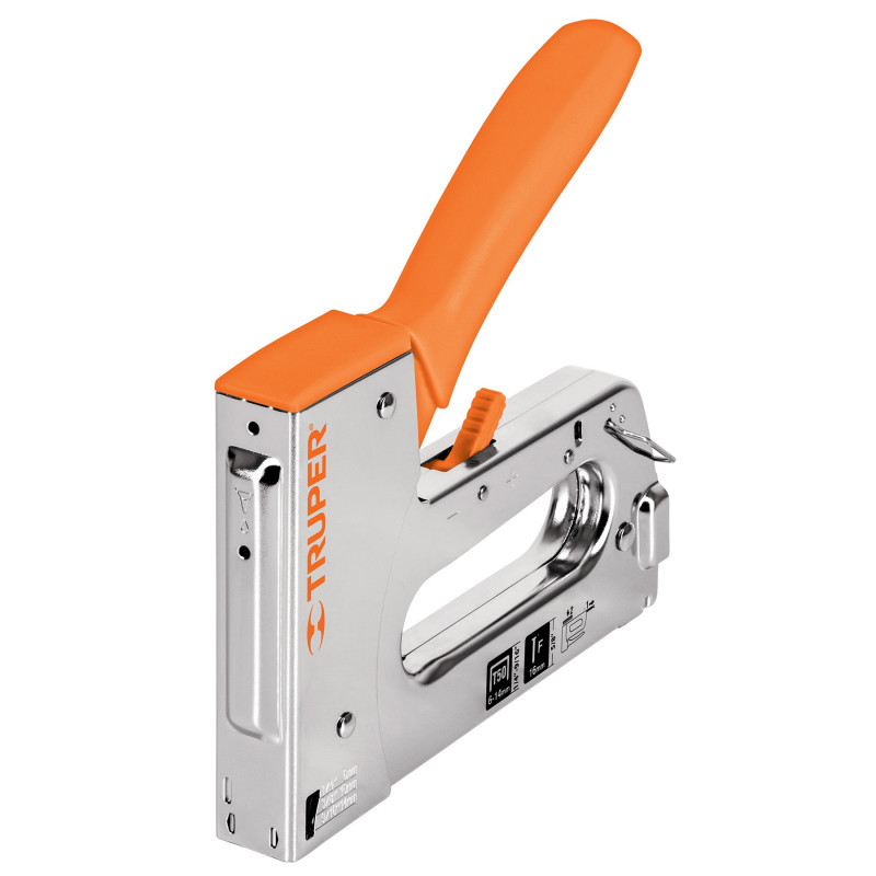 ET-50 Engrapadora tipo pistola para grapas de 1/4 a 9/16' TRUPER | DIHERESA ET-50 Engrapadora tipo pistola para grapas de 1/4 a 9/16' TRUPER | DIHERESA