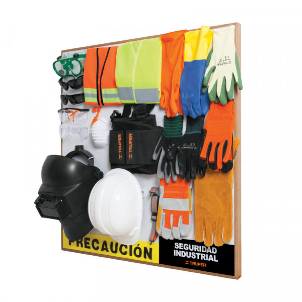 EX80-IND-1T Exhibidor de seguridad industrial, 80 x 80, 1 sección TRUPER | DIHERESA