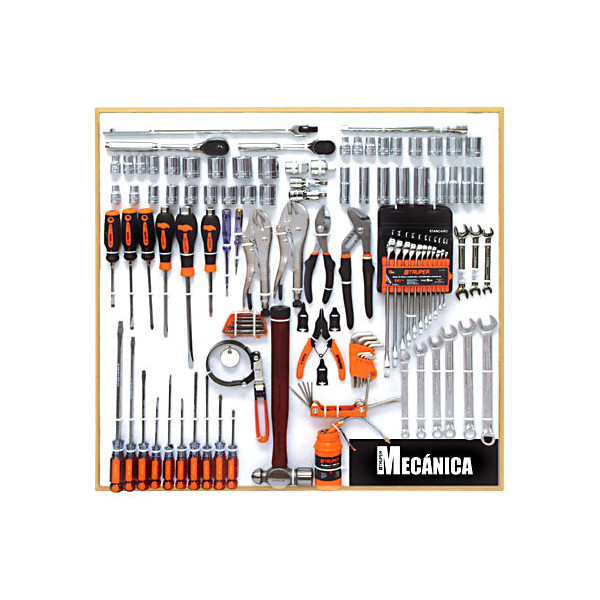 EX80-MEC1 Exhibidor de mecánica, 82 x 82 cm, 1 sección TRUPER | DIHERESA