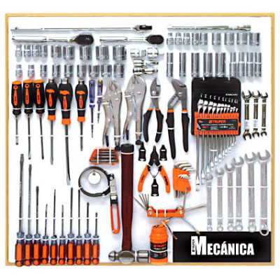 EX80-MEC1 Exhibidor de mecánica, 82 x 82 cm, 1 sección TRUPER | DIHERESA