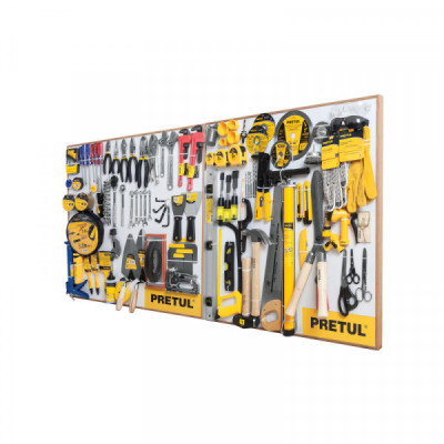 EX80-PRE-2T Exhibidor, 80 x 80, Pretul, 2 secciones TRUPER | DIHERESA