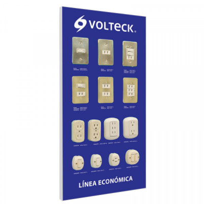 EX-LE-VK Exhibidor línea económica, Volteck TRUPER | DIHERESA