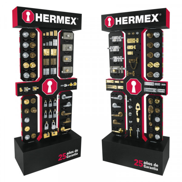 EX-PI-HER Exhibidor de piso Hermex TRUPER | DIHERESA