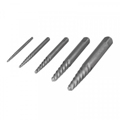 EXT-5 Juego extractores de tornillos, 5 piezas TRUPER | DIHERESA