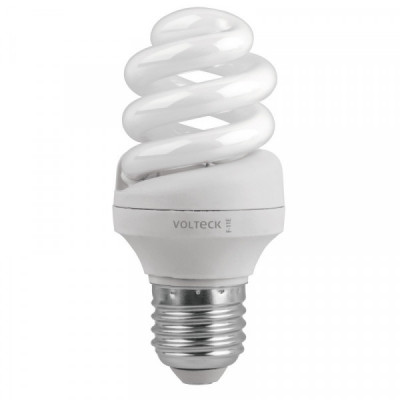 F-11E Lámpara 11 W, espiral, luz día, T3, en blister, Volteck TRUPER | DIHERESA