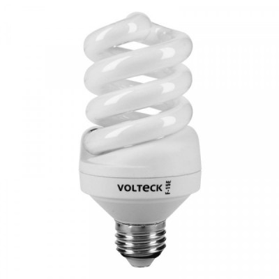 F-15E Lámpara 15 W, espiral, luz día, T4, en blister, Volteck TRUPER | DIHERESA