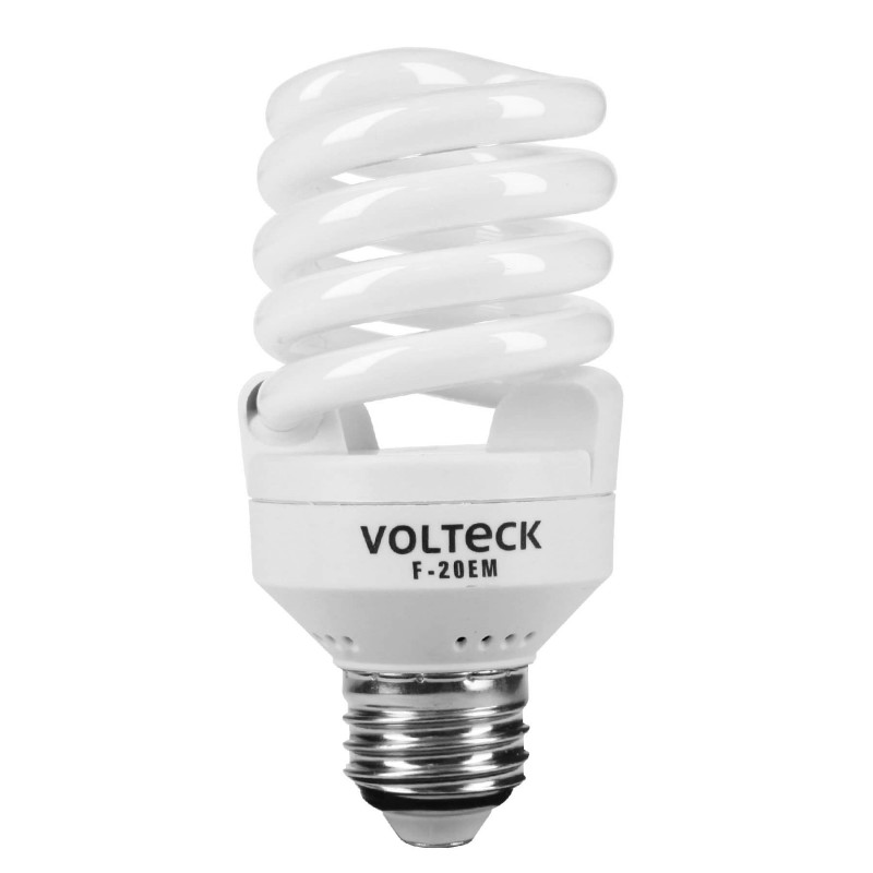F-20EM Lámpara 20 W, espiral mini, luz día, T2, en blister, Volteck TRUPER | DIHERESA