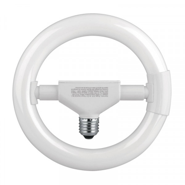 F-22CIC Lámpara 22 W, circular, luz día, T9, en caja, Volteck TRUPER | DIHERESA