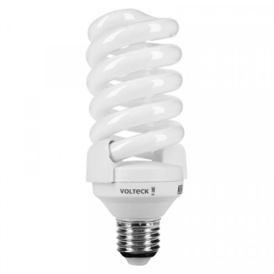 F-28E Lámpara 28 W, espiral, luz día, T4, en blister, Volteck TRUPER | DIHERESA