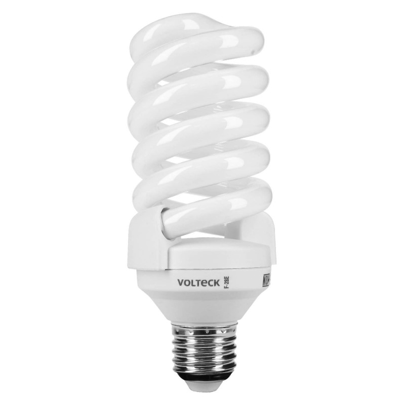 F-28E Lámpara 28 W, espiral, luz día, T4, en blister, Volteck TRUPER | DIHERESA