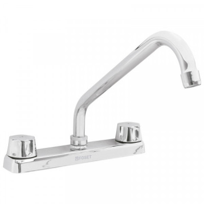 F-318-C Mezcladora para fregadero, compresión, Basic TRUPER | DIHERESA