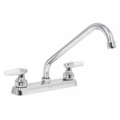 F-318I Mezcladora para fregadero, manerales cono, Basic TRUPER | DIHERESA