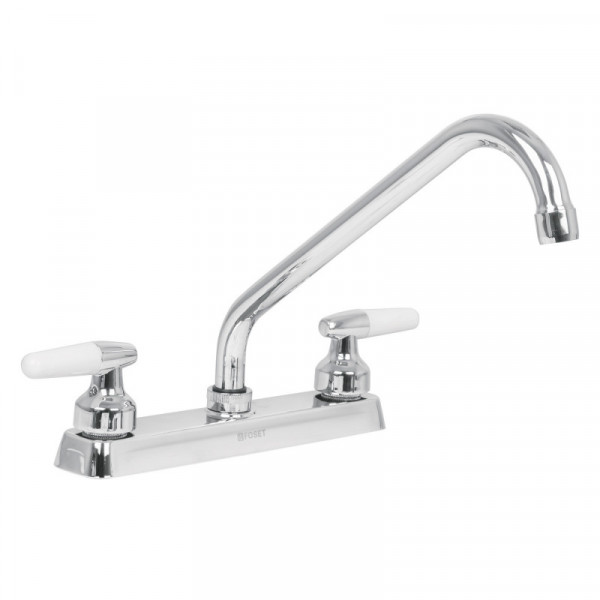 F-318I Mezcladora para fregadero, manerales cono, Basic TRUPER | DIHERESA