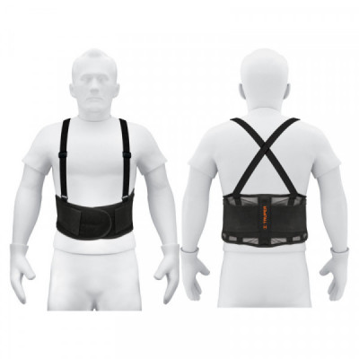 FAJA-MV Faja ventilada con tirantes, talla mediana TRUPER | DIHERESA