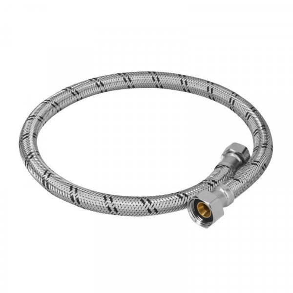 FBO-1280X Manguera hule, 1/2', 80 cm, acero inoxidable, usos generales TRUPER | DIHERESA