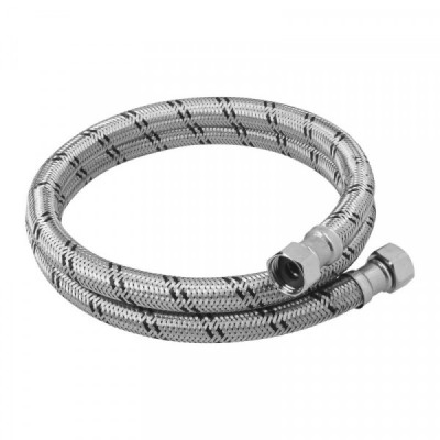FBO-22120X Manguera trenzada de acero 1/2x1/2'X 120cm usos generales TRUPER | DIHERESA