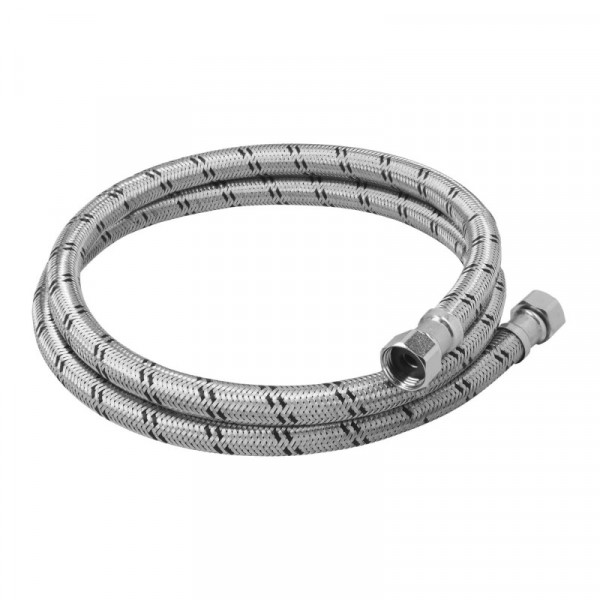 FBO-22150X Manguera trenzada de acero 1/2x1/2'X150 cm usos generales TRUPER | DIHERESA