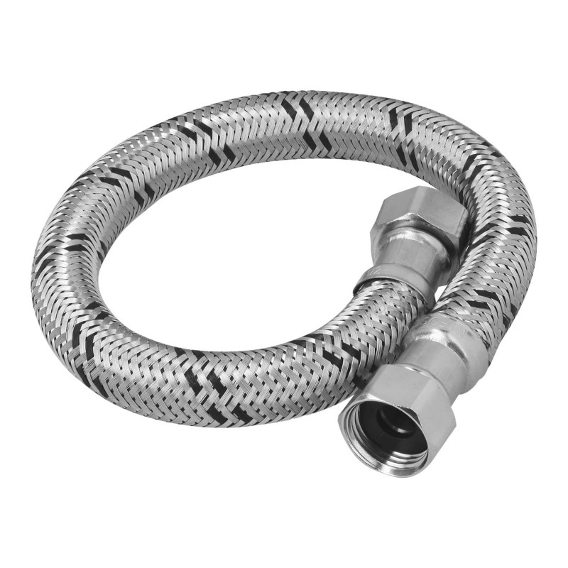FBO-2240X Manguera trenzada de acero 1/2 x 1/2'X 40 cm usos generales TRUPER | DIHERESA