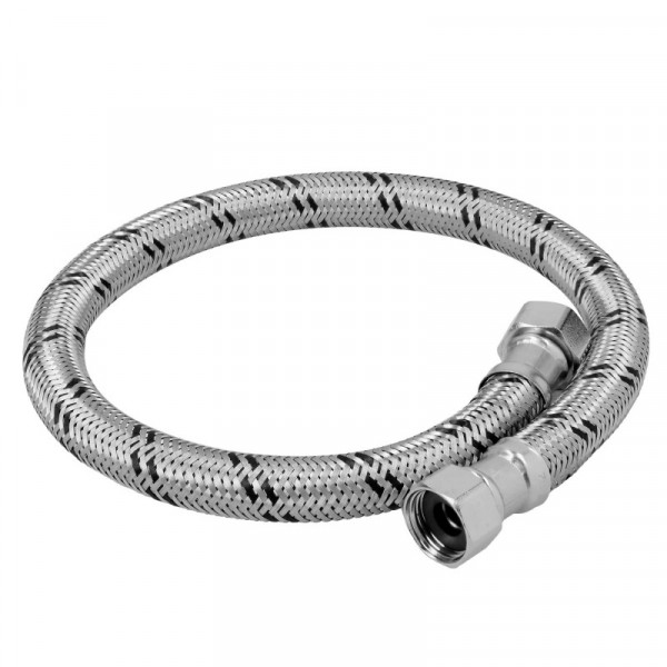 FBO-2260X Manguera trenzada de acero 1/2x 1/2'X 60cm usos generales TRUPER | DIHERESA