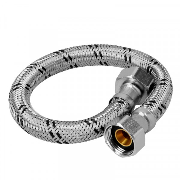 FBO-3440X Manguera de hule, 3/4x3/4', 40cm, acero, usos generales TRUPER | DIHERESA