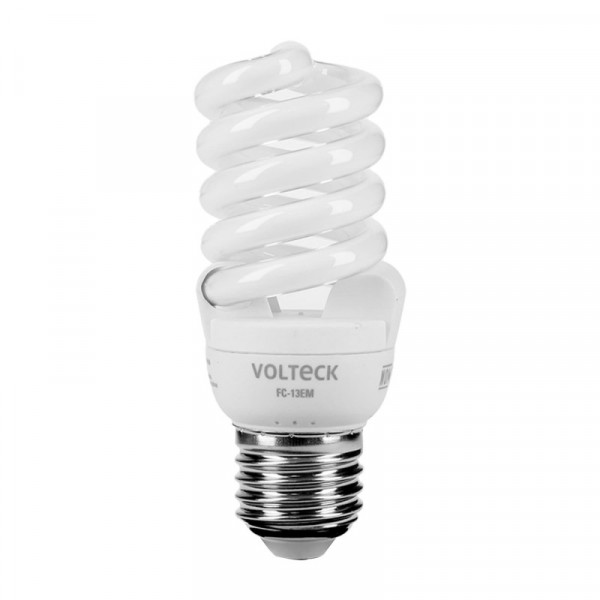 FC-13EM Lámpara 13 W, espiral mini, luz cálida, T2, en blister TRUPER | DIHERESA