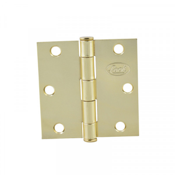 LBC20LB LOCK Bisagra cuadrada latón brillante 2" x 2" Lock | DIHERESA