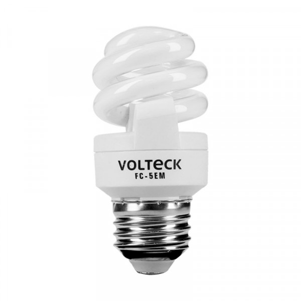 FC-5EM Lámpara 5 W, espiral mini, luz cálida, T2, en blister TRUPER | DIHERESA