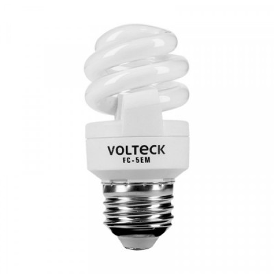 FC-5EM Lámpara 5 W, espiral mini, luz cálida, T2, en blister TRUPER | DIHERESA