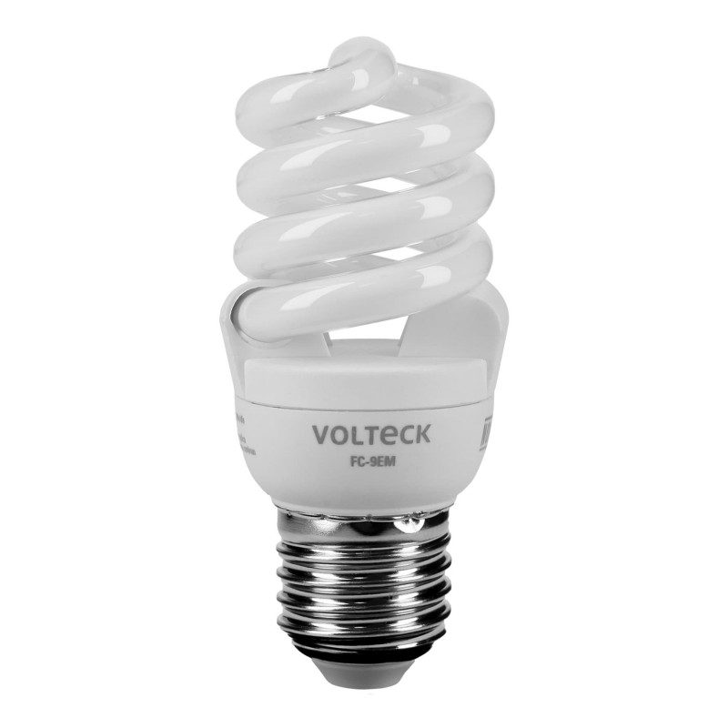 FC-9EM Lámpara 9 W, espiral mini, luz cálida, T2, en blister TRUPER | DIHERESA