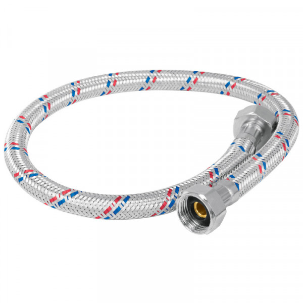 FFR-55P Manguera flexible para fregadero, 55cm,aluminio, Foset Basic TRUPER | DIHERESA