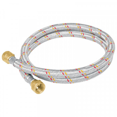 FGA-10P Manguera para gas, aluminio, 3/8' X 100 cm, Foset Basic TRUPER | DIHERESA