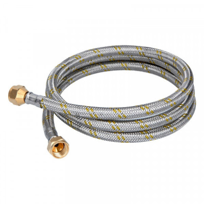 FGA-15X Manguera de hule, 150 cm, revestida de acero, usos generales TRUPER | DIHERESA