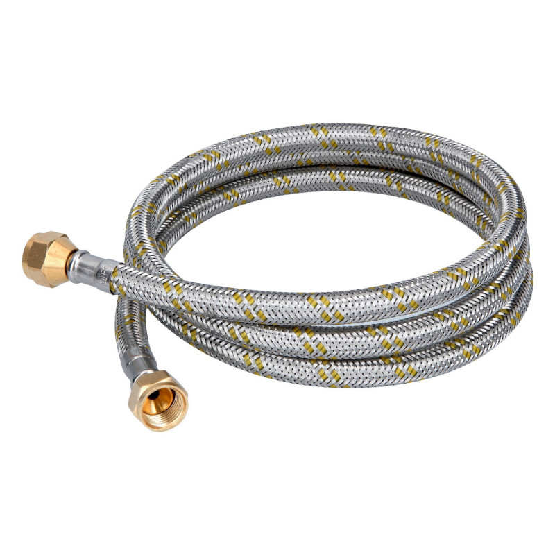 FGA-15X Manguera de hule, 150 cm, revestida de acero, usos generales TRUPER | DIHERESA