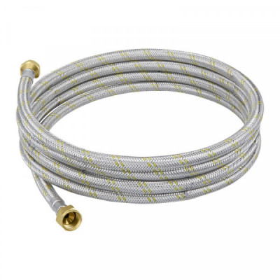 FGA-30X Manguera de hule, 300 cm, revestida de acero inoxidable TRUPER | DIHERESA