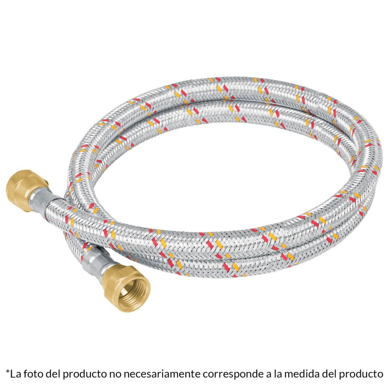 FGA-40P Manguera para gas, aluminio, 3/8' X 400 cm, Foset Basic TRUPER | DIHERESA