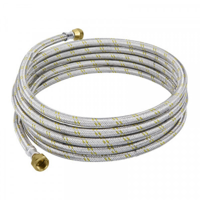 FGA-40X Manguera de hule, 400 cm, revestida de acero inoxidable TRUPER | DIHERESA