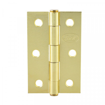 LBA10LB LOCK Bisagra alargada latón brillante 1  pulgadas