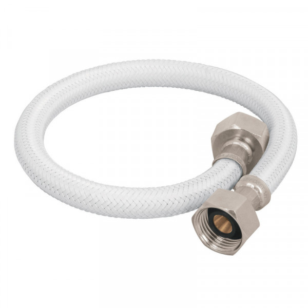 FLA-40B Manguera de hule, 40 cm, vinilo blanca, usos generales TRUPER | DIHERESA