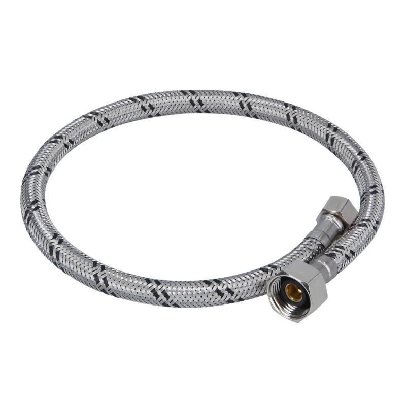 FLA-55XL Manguera hule, 55cm, acero inoxidable, Latam, usos generales TRUPER | DIHERESA