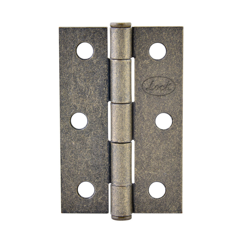 LBA15LA LOCK Bisagra alargada latón antiguo 1.5" Lock | DIHERESA LBA15LA LOCK Bisagra alargada latón antiguo 1.5" Lock | DIHERESA