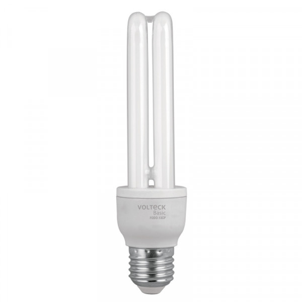 FODO-13CP Lámpara 13 W, dobles, luz día, T4, en caja , Volteck basic TRUPER | DIHERESA