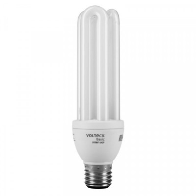 FOTRIC-24CP Lámpara 24 W, triples, luz cálida, T4,en caja ,Volteck basic TRUPER | DIHERESA