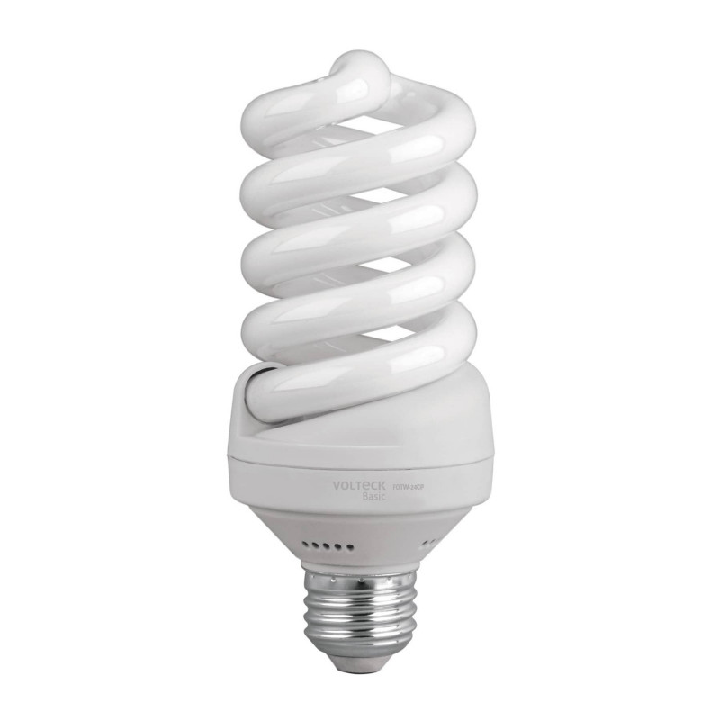 FOTW-24CP Lámpara 24 W, espiral, luz día, T4, en caja , Volteck basic TRUPER | DIHERESA
