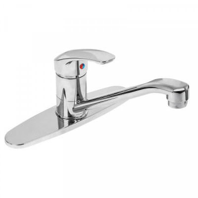 FP-076 Monomando para fregadero, cuerpo de plástico, Basic TRUPER | DIHERESA