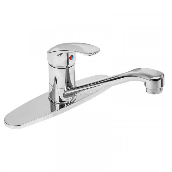 FP-076 Monomando para fregadero, cuerpo de plástico, Basic TRUPER | DIHERESA