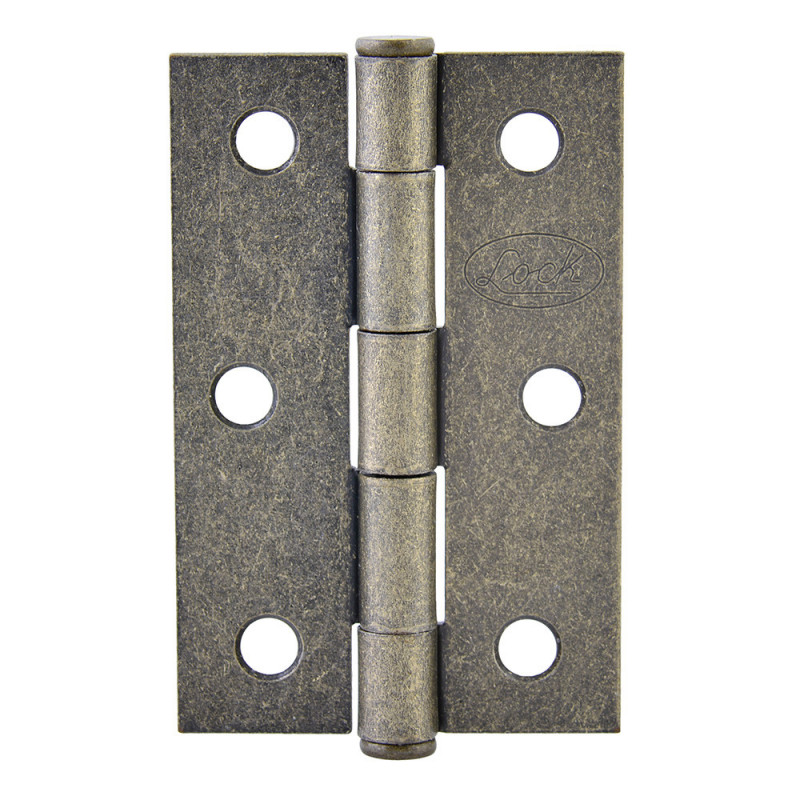 LBA30LA LOCK Bisagra alargada latón antiguo 3" Lock | DIHERESA LBA30LA LOCK Bisagra alargada latón antiguo 3" Lock | DIHERESA
