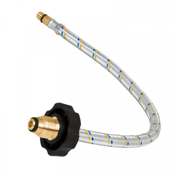 FPIG-55 Manguera de hule, pigtail, 55 cm, aluminio, usos generales TRUPER | DIHERESA