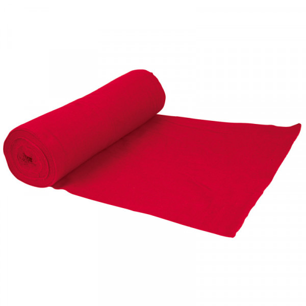 FRA-50R Franela de algodón, en rollo, 50 m, color rojo TRUPER | DIHERESA